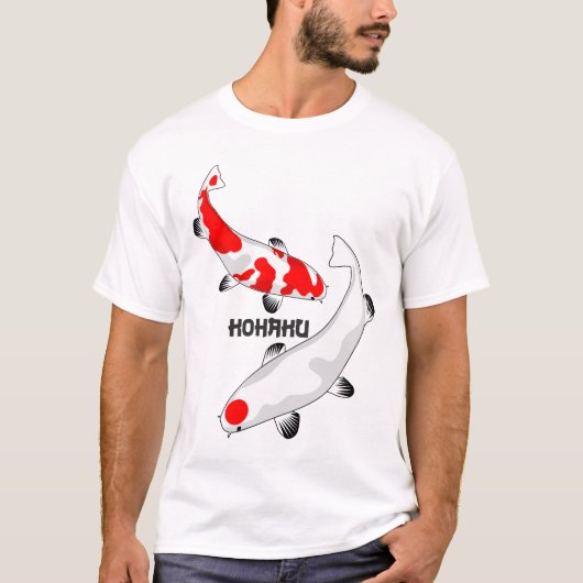 KOI Carp Fish - Nishikigoi KOHAKU 1 T - Shirt (Vorderseite)