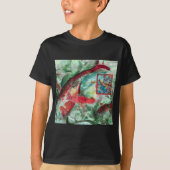 Koi Carp Fish Painting T-Shirt (Vorderseite)