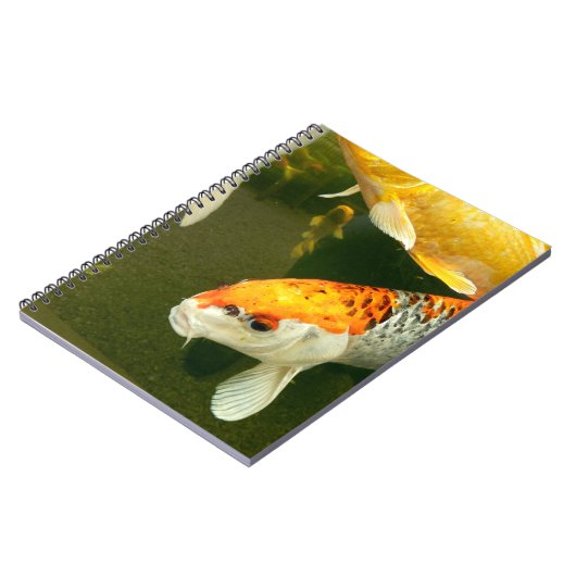 Koi Carp Foto Notebook Notizblock (Linke Seite)