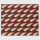 Koi Carp Geschenkpapier (Flach)