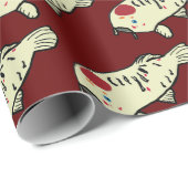 Koi Carp Geschenkpapier (Rolleneckpunkt)