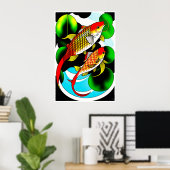 Koi Carp - Großdruck Poster (Heimbüro)
