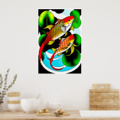 Koi Carp - Großdruck Poster (Küche)
