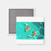 koi-carp-japanese-symbol-luck-fortune-r magnet (Vorderseite/Rückseite)