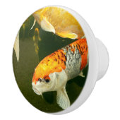 Koi Carp Keramik Knob Keramikknauf (Rechts)