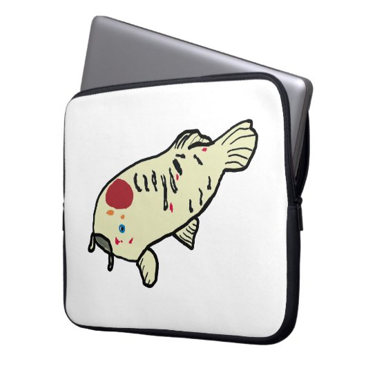 Koi Carp Laptopschutzhülle (Vorderseite Links)