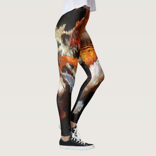 Koi Carp Leggings (Rechts)