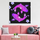 Koi-carp Leinwanddruck (Insitu (Wohnzimmer))