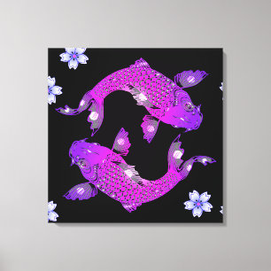 Koi-carp Leinwanddruck