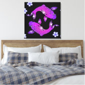 Koi-carp Leinwanddruck (Insitu (Schlafzimmer))