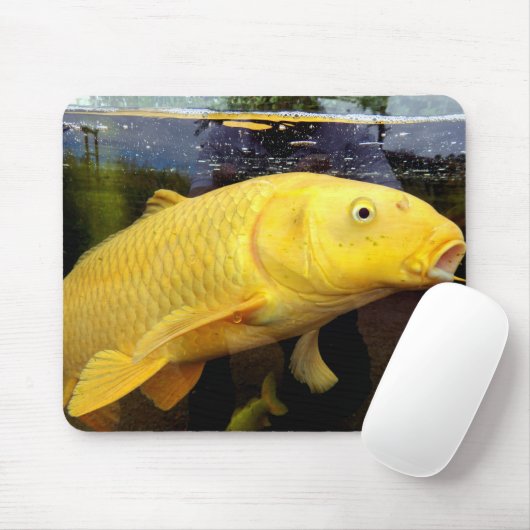 Koi Carp Mouse Mat Mousepad (Mit Mouse)
