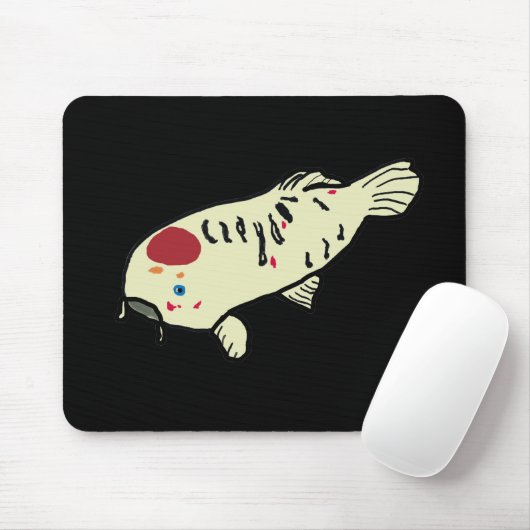 Koi Carp Mousepad (Mit Mouse)