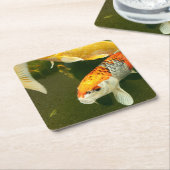 Koi Carp Paper Untersetzer (angewinkelt)