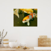 Koi Carp Poster (Küche)