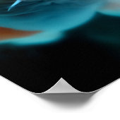 Koi carp poster (Ecke)