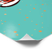 Koi Carp Poster (Ecke)