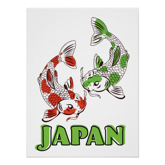 Koi Carp Poster (Vorderseite)