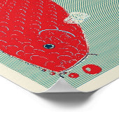 Koi Carp Poster (Ecke)
