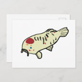 Koi Carp Postkarte (Vorne/Hinten)