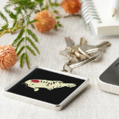 Koi Carp Schlüsselanhänger (Seite)