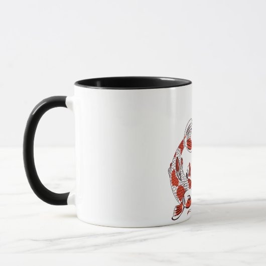 Koi Carp Tasse (Links)