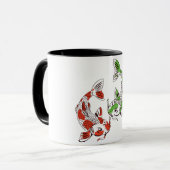 Koi Carp Tasse (Vorderseite Links)