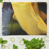Koi Carp Teetuch Geschirrtuch (Gefaltet)
