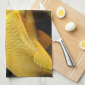 Koi Carp Teetuch Geschirrtuch (Viertel Falte)