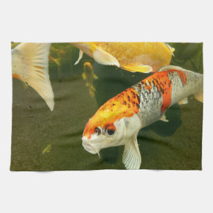 Koi Carp Teetuch Geschirrtuch