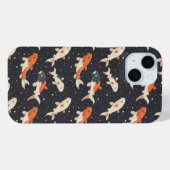 Koi Carps Muster Case-Mate iPhone Hülle (Rückseite (Horizontal))