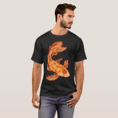 Koi der Flammen T-Shirt (Vorne ganz)