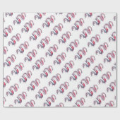 Koi Dragon Geschenkpapier (Flach)