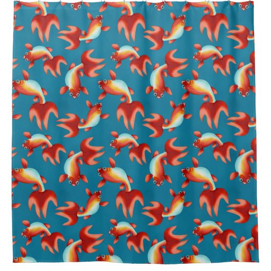 Koi Duschvorhang (Vorderseite)