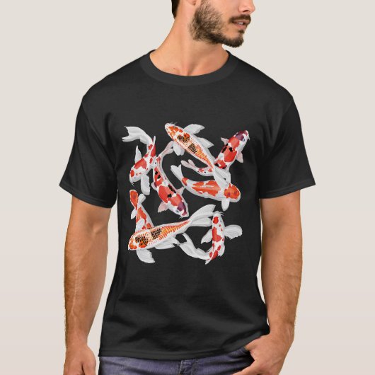 Koi Fisch 321 T-Shirt (Vorderseite)