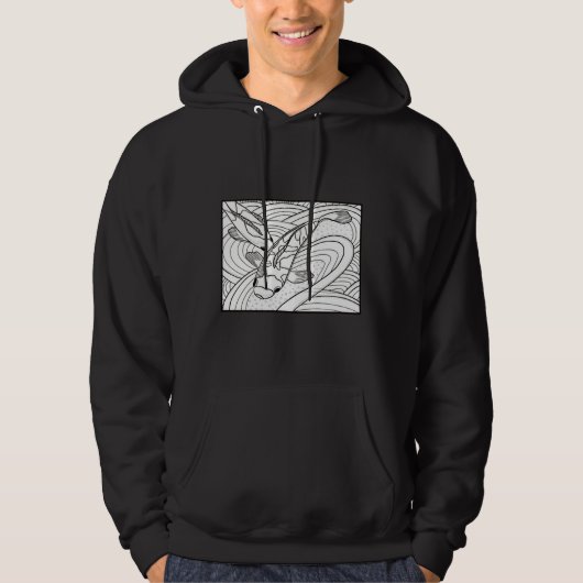 Koi Fisch 324 Hoodie (Vorderseite)