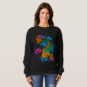 Koi Fisch 328 Sweatshirt (Vorne ganz)