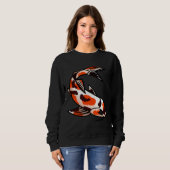 Koi Fisch 839 Sweatshirt (Vorne ganz)