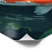 KOI FISCH ANIMALS POSTER (Ecke)