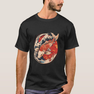 Koi-Fisch Asiatischer Karpfen Japanischer Koi-Karp T-Shirt