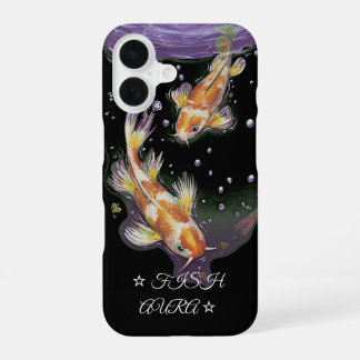 Koi-Fisch-Aura-Elegantes Japanisches Kunst-Handyge iPhone 16 Hülle