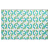 Koi Fisch-blaues und grünes Fisch-Muster-Gewebe Stoff (Fat Quarter (45,7 x 55,9 cm))