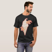 Koi-Fisch-Eiscreme-Kunst T-Shirt (Vorne ganz)