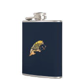 Koi-Fisch-Flasche Flachmann (Links)
