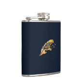 Koi-Fisch-Flasche Flachmann (Rechts)