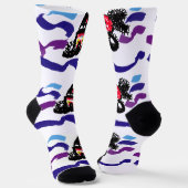 Koi-Fisch Freude  Socken (Gewinkelt)
