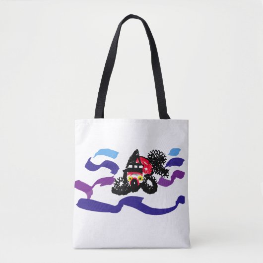 Koi-Fisch Freude Tasche (Vorderseite)
