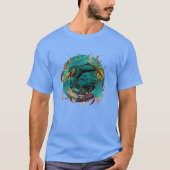 Koi-Fisch "FRIEDLICH SCHWIMMEND" T-Shirt (Vorderseite)