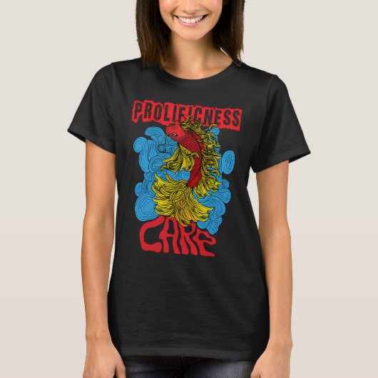 Koi-Fisch Fruchtbarkeit T-Shirt (Vorderseite)