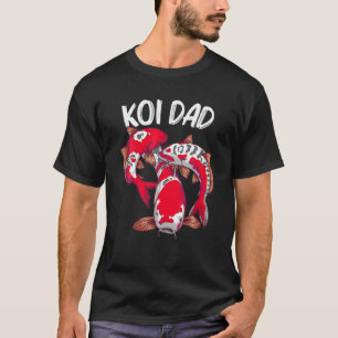 Koi Fisch Geschenk für Vater Männer Japan Koi Ka T-Shirt