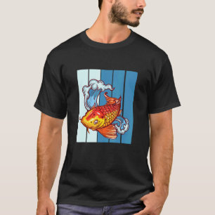 Koi-Fisch Grafikdesign Japanischer Koi T-Shirt